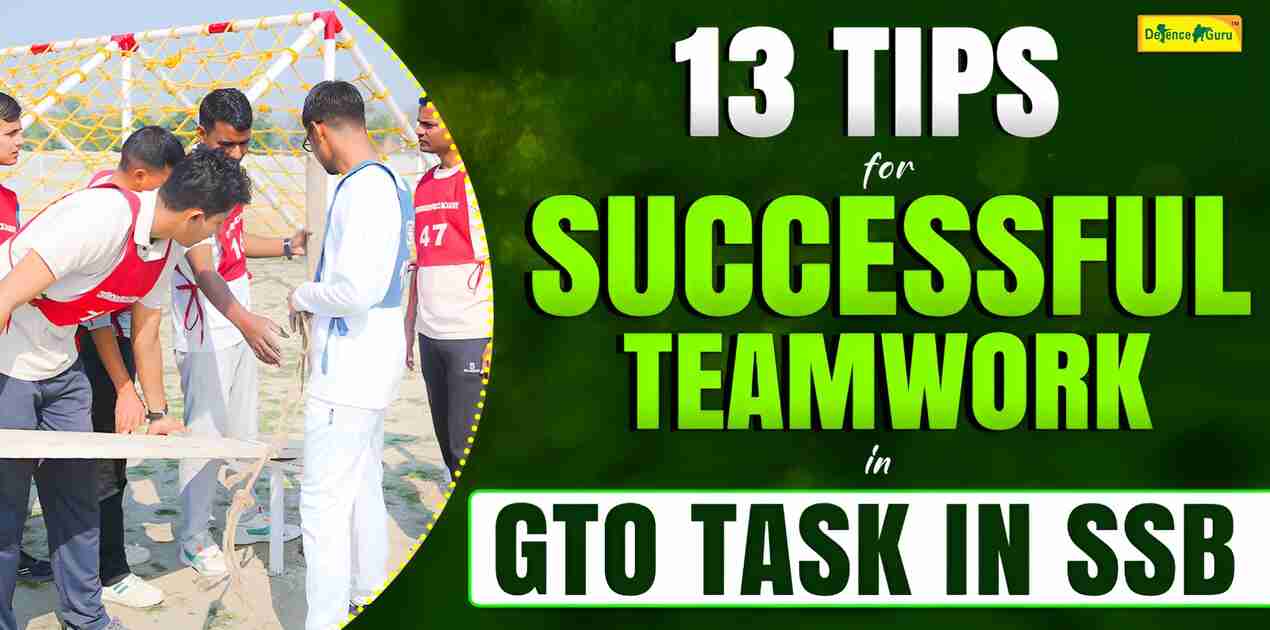 13 Tips for Successful Teamwork in GTO Task in SSB