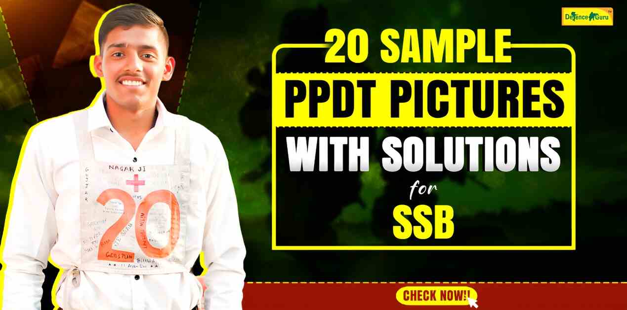 20 Sample PPDT Pictures with Solutions for SSB