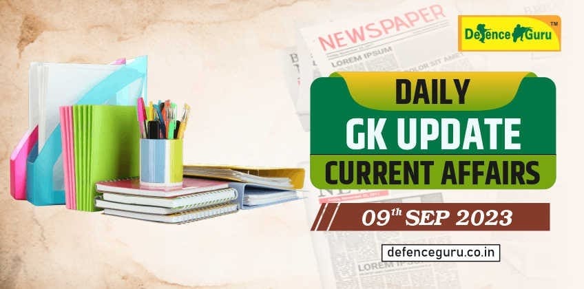 Daily GK Update - 23rd August 2023 Current Affairs