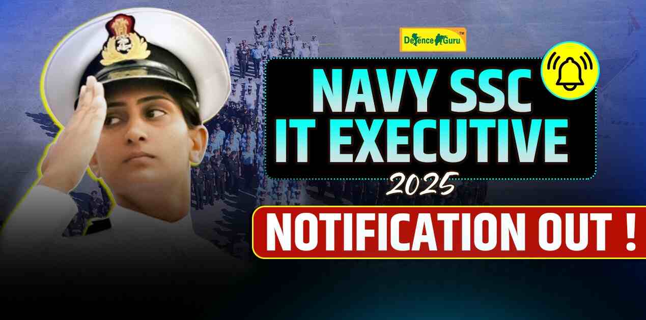 Navy SSC IT Executive 2025 Notification Out