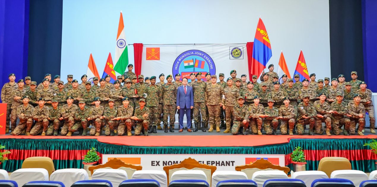 India-Mongolia Joint Military Exercise NOMADIC ELEPHANT