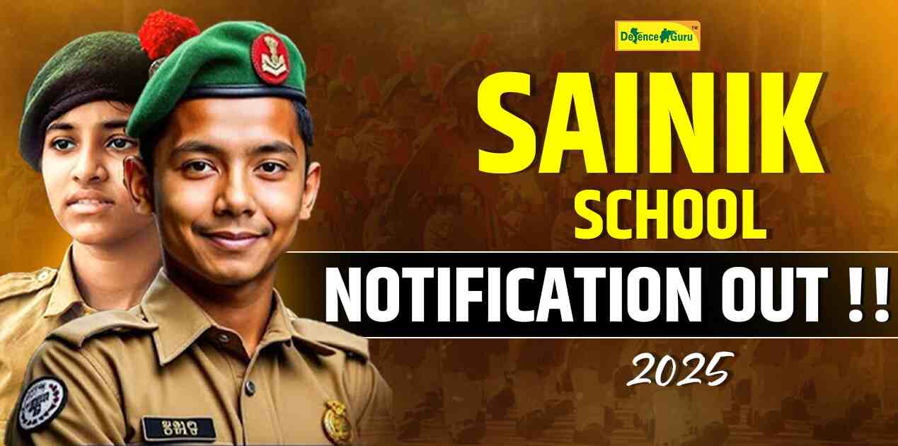 All India Sainik Schools Entrance Examination-2025 – Complete Details