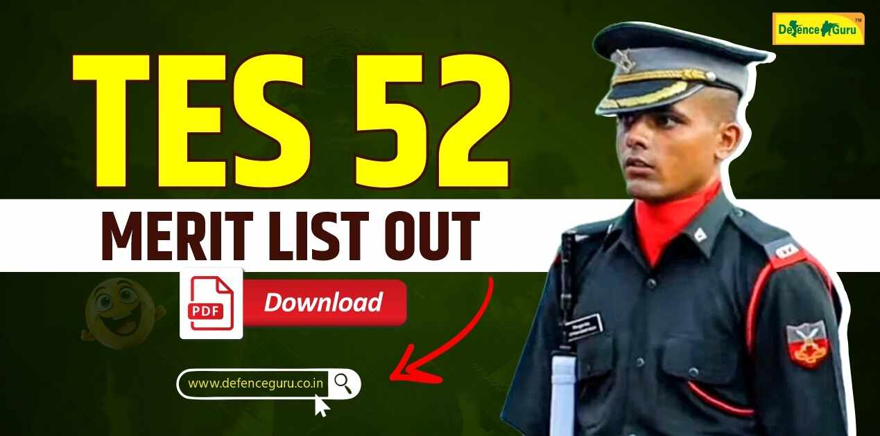 Indian Army (10+2) TES 52 Merit List 2024 Out - Check Now