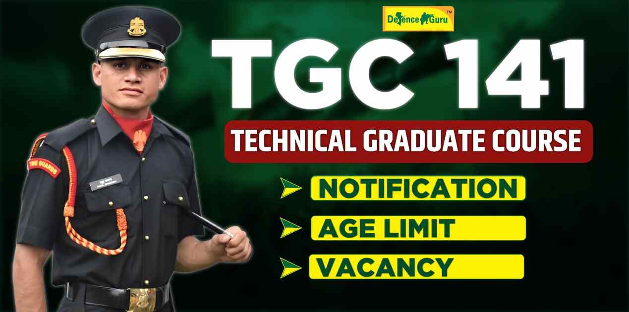 Indian Army TGC-141 Notification Out