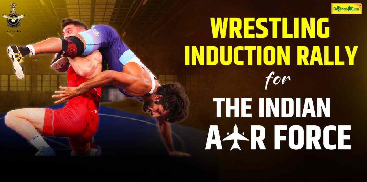 Wrestling Induction Rally by the Indian Air Force- Boys Sports Squadrons